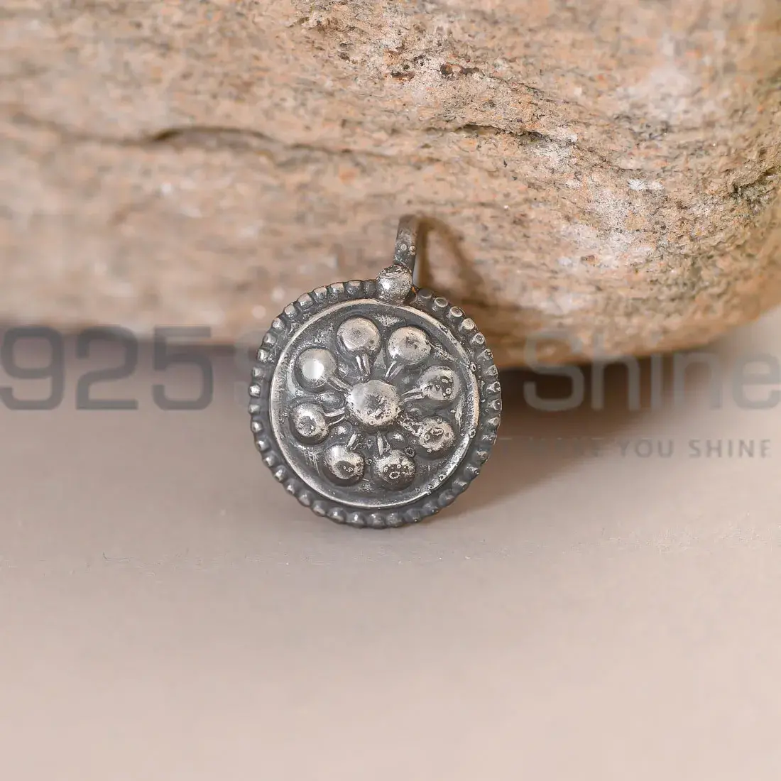 925 Sterling Silver Nose Pin for Girls 925NP09_0