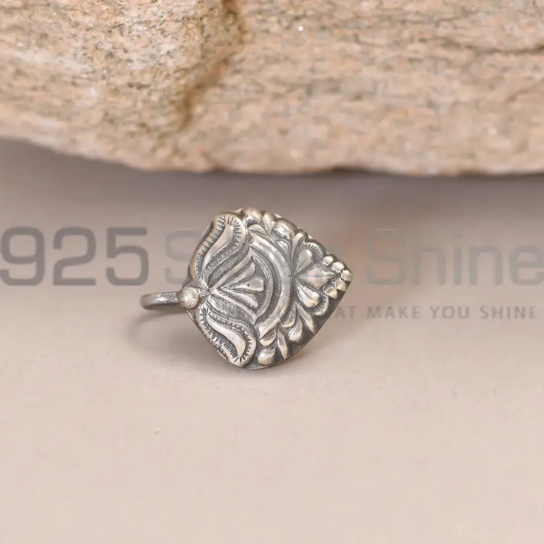 925 Sterling Silver Nose Pin for women 925NP08_0