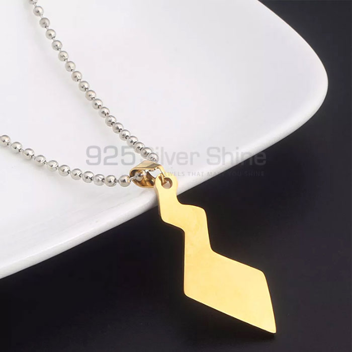 925 Sterling Silver Pikachu Tail Handmade Necklace SMMN564_1