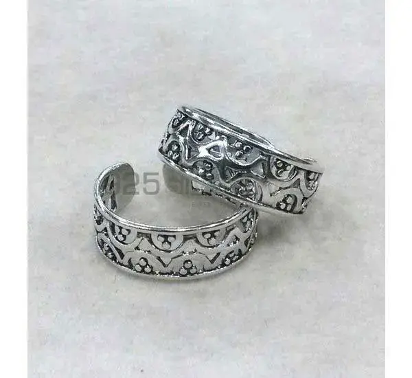 925 Sterling Silver Plain Toe Ring Jewelry 925STR05_0