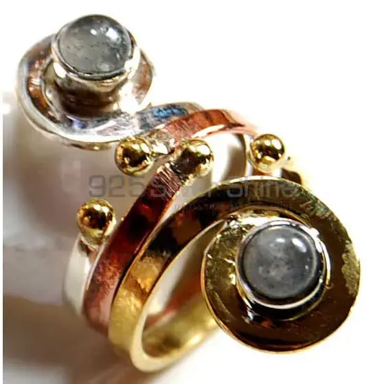 925 Sterling Silver Rings Exporters In Genuine Labradorite Gemstone 925SR3770