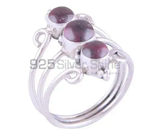 925 Sterling Silver Rings In Genuine Garnet Gemstone 925SR2860_0
