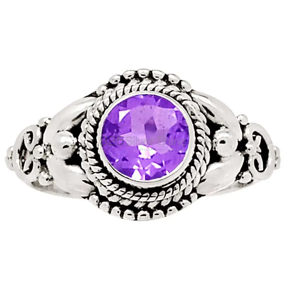 Sterling Silver Amethyst Rings 925SR2366_0