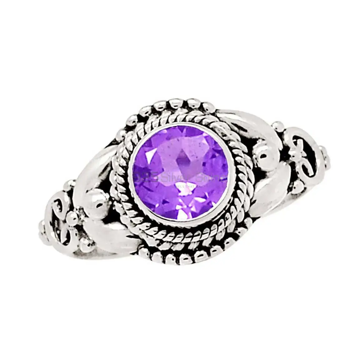 Awesome Sterling Silver Amethyst Rings 925SR2366_0