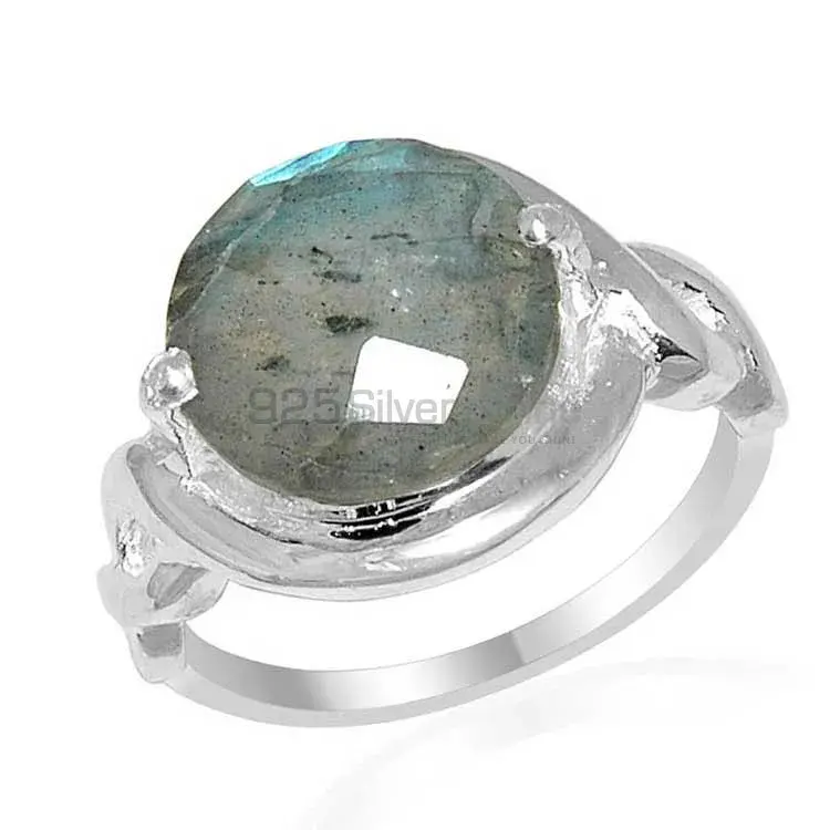 925 Sterling Silver Rings In Natural Labradorite Gemstone 925SR1597_0