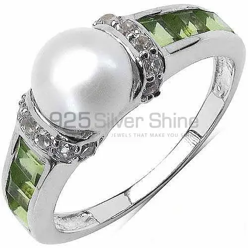 925 Sterling Silver Rings In Natural Multi Gemstone 925SR3095_0