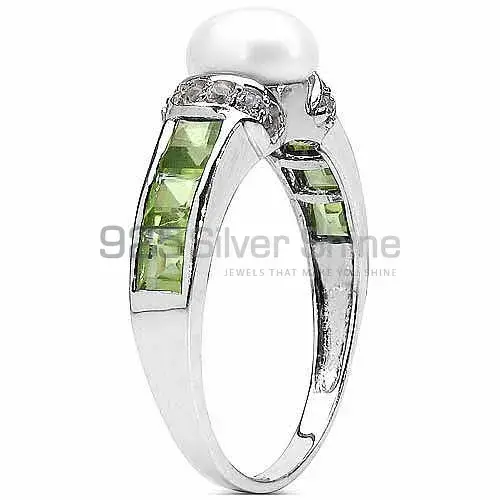 925 Sterling Silver Rings In Natural Multi Gemstone 925SR3095_1