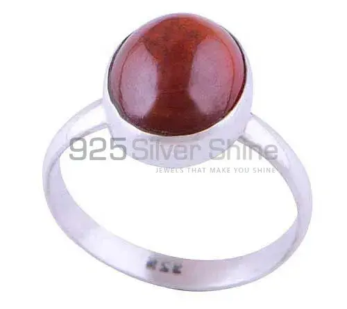 925 Sterling Silver Rings In Natural Red Jasper Gemstone 925SR2858_0