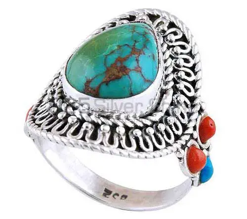 925 Sterling Silver Rings In Semi Precious Multi Gemstone 925SR2938