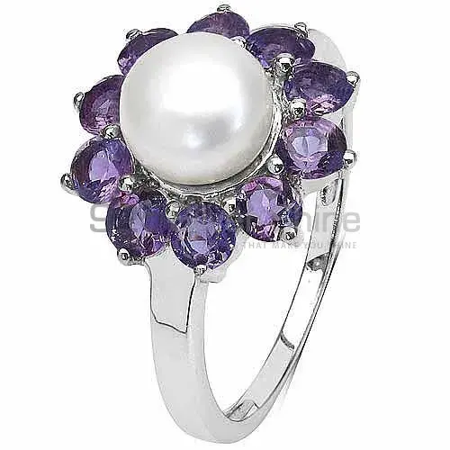 925 Sterling Silver Rings In Semi Precious Multi Gemstone 925SR3096_1