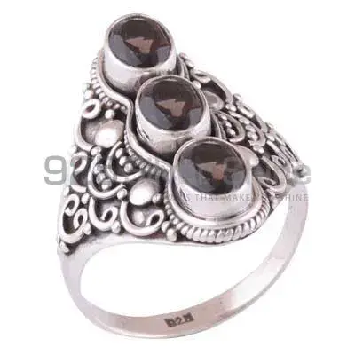 925 Sterling Silver Rings In Genuine Amethyst Gemstone 925SR3888_0