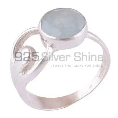 925 Sterling Silver Rings In Genuine Chalcedony Gemstone 925SR3967_0