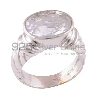 925 Sterling Silver Rings In Genuine Crystal Gemstone 925SR3458_0