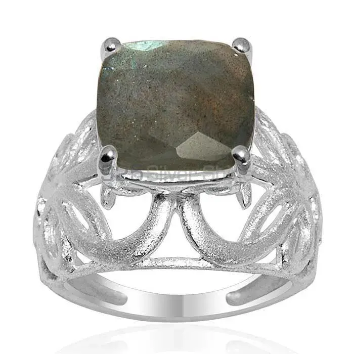 925 Sterling Silver Rings Manufacturer In Genuine Labradorite Gemstone 925SR1629