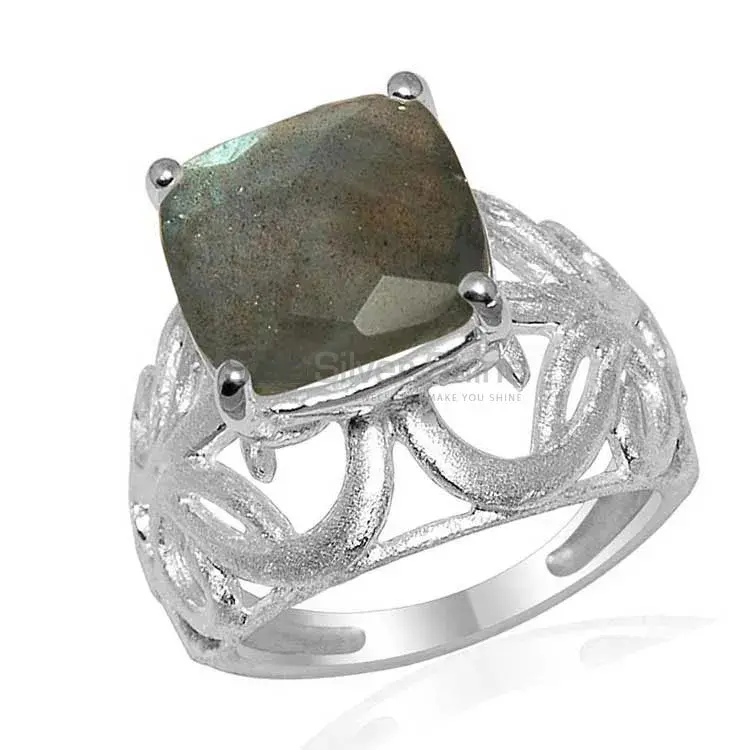 925 Sterling Silver Rings Manufacturer In Genuine Labradorite Gemstone 925SR1629_0