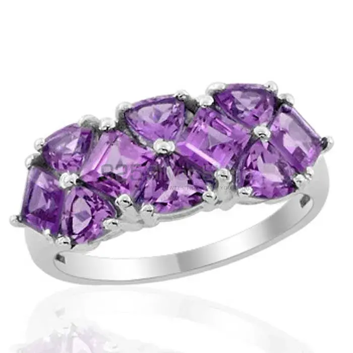 925 Sterling Silver Rings Manufacturer In Natural Amethyst Gemstone 925SR1852_0