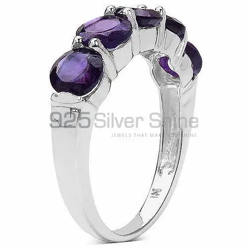 925 Sterling Silver Rings Manufacturer In Natural Amethyst Gemstone 925SR3298_0