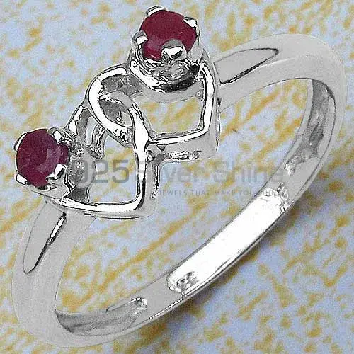 925 Sterling Silver Rings Manufacturer In Natural Dyed Ruby Gemstone 925SR3125_0