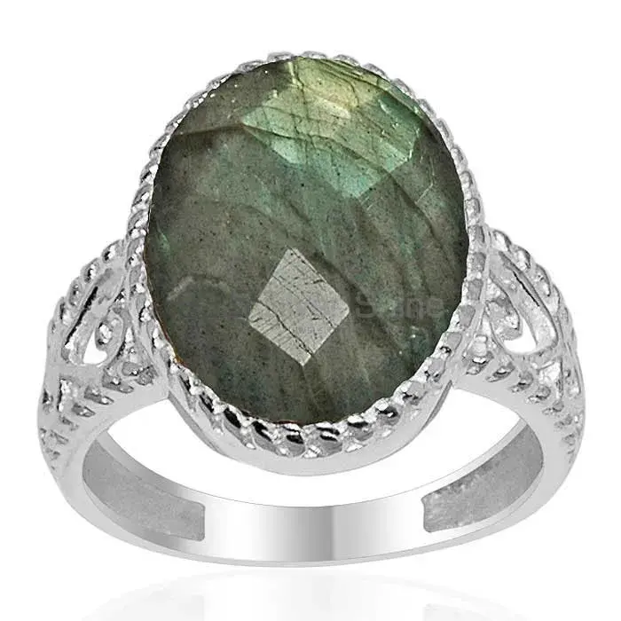 925 Sterling Silver Rings Manufacturer In Natural Labradorite Gemstone 925SR1627