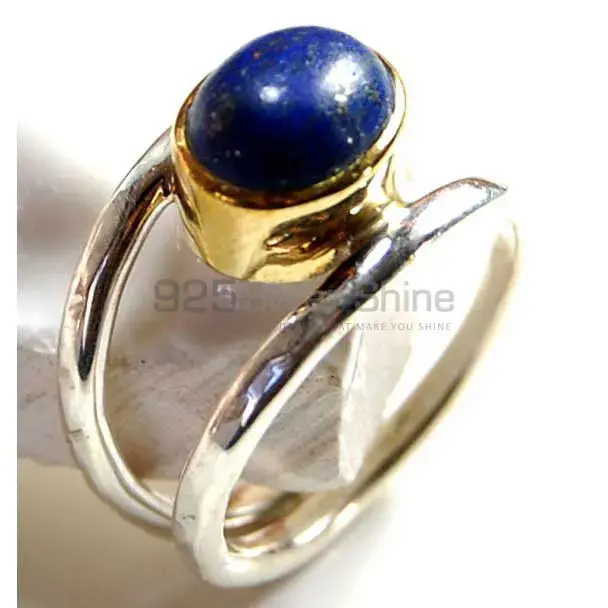 925 Sterling Silver Rings In Natural Lapis Gemstone 925SR3771
