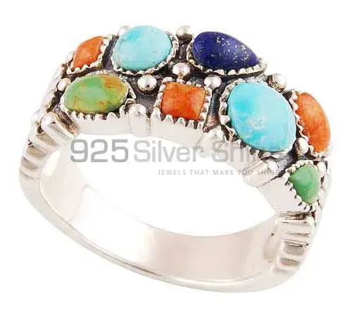 925 Sterling Silver Rings Manufacturer In Natural Multi Gemstone 925SR2888_0