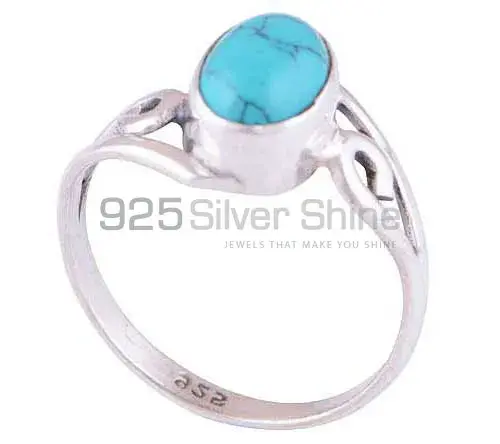 925 Sterling Silver Rings Manufacturer In Natural Turquoise Gemstone 925SR2809_0