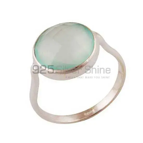 925 Sterling Silver Rings Manufacturer In Semi Precious Chalcedony Gemstone 925SR4045_0