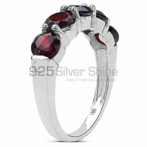925 Sterling Silver Rings Manufacturer In Semi Precious Garnet Gemstone 925SR3299_0