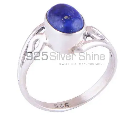 925 Sterling Silver Rings Manufacturer In Semi Precious Lapis Lazuli Gemstone 925SR2810