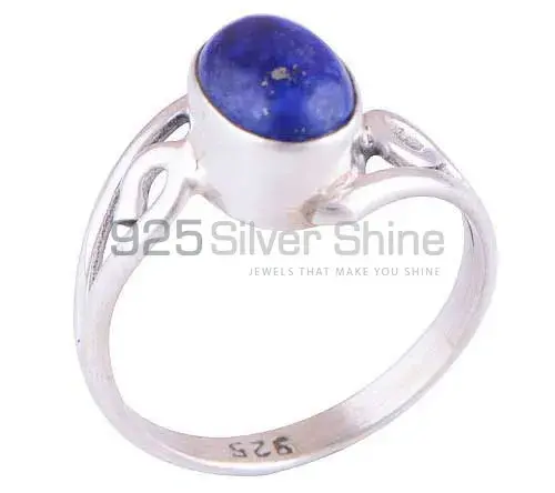 925 Sterling Silver Rings In Semi Precious Lapis Lazuli Gemstone 925SR2810_0
