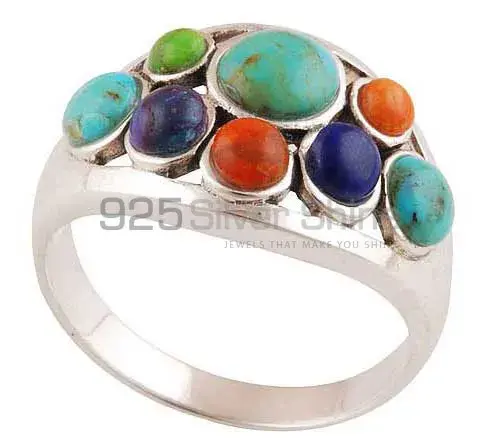 925 Sterling Silver Rings Manufacturer In Semi Precious Multi Gemstone 925SR2889_0