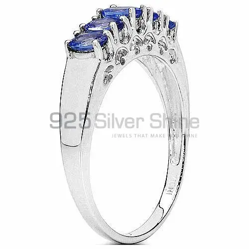925 Sterling Silver Rings Manufacturer In Semi Precious Tanzanite Gemstone 925SR3220_0