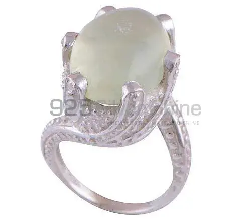 925 Sterling Silver Rings Suppliers In Genuine Rainbow Moonstone 925SR2884