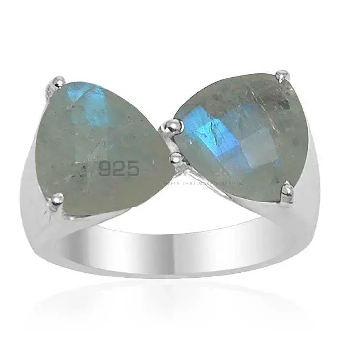 925 Sterling Silver Rings Suppliers In Natural Labradorite Gemstone 925SR1542