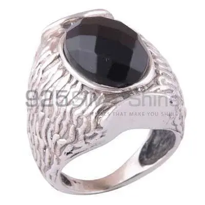 925 Sterling Silver Rings In Semi Precious Black Onyx Gemstone 925SR3530