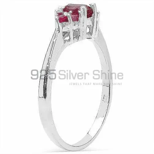 925 Sterling Silver Rings Suppliers In Semi Precious Dyed Ruby Gemstone 925SR3120_0