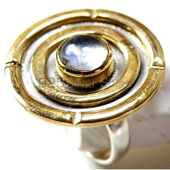 925 Sterling Silver Rings In Semi Precious Rainbow Moonstone 925SR3766_0