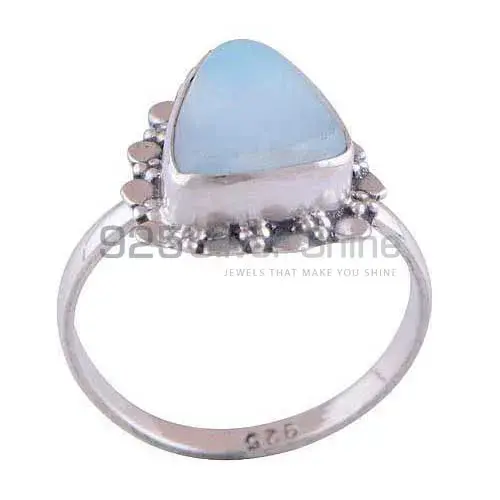 925 Sterling Silver Rings Wholesaler In Genuine Chalcedony Gemstone 925SR2960