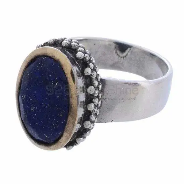 925 Sterling Silver Rings Wholesaler In Genuine Lapis Lazuli Gemstone_0