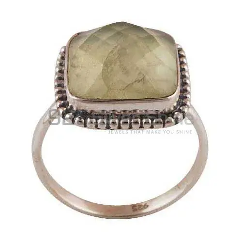 925 Sterling Silver Rings In Natural Chalcedony Gemstone 925SR4035_0