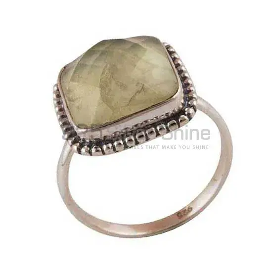 925 Sterling Silver Rings Wholesaler In Natural Chalcedony Gemstone 925SR4035_0