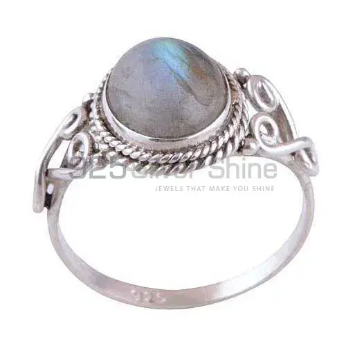925 Sterling Silver Rings Wholesaler In Natural Labradorite Gemstone 925SR2958