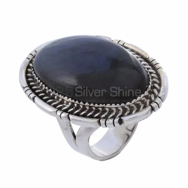 925 Sterling Silver Rings Wholesaler In Natural Labradorite Gemstone_0