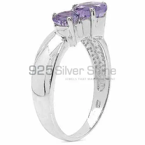 Unique Sterling Silver Amethyst Rings 925SR3211_0