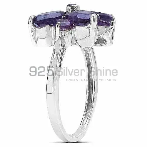 925 Sterling Silver Rings In Semi Precious Amethyst Gemstone 925SR3290_1