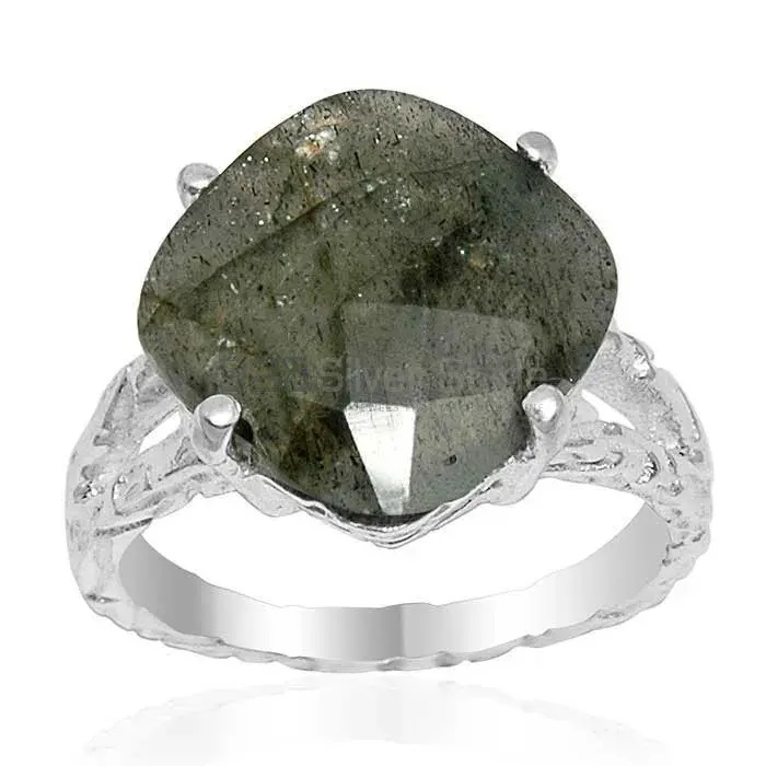 925 Sterling Silver Rings Wholesaler In Semi Precious Labradorite Gemstone 925SR1619