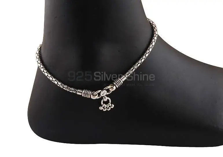 925 Sterling Silver Sank Chain Anklet 925ANK166