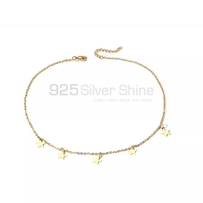 925 Sterling Silver Star Charm Handmade Necklace STMN503