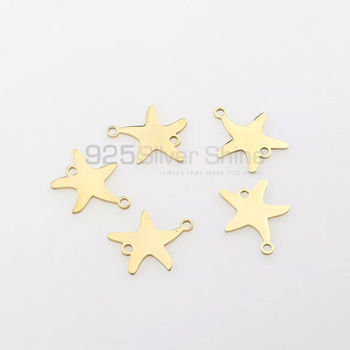 925 Sterling Silver Tow Side Bail Star Pendant STMR531