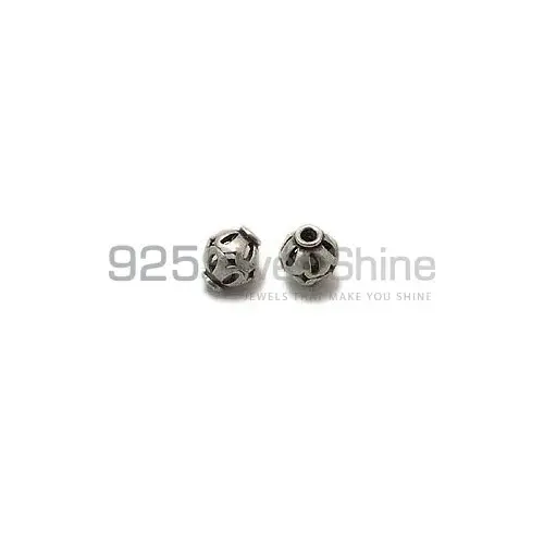 925 Sterling Silver Wholesale Filigree Rondell Beads. 7.2x6.4mm Sold per Pkg of 10-925SFB100